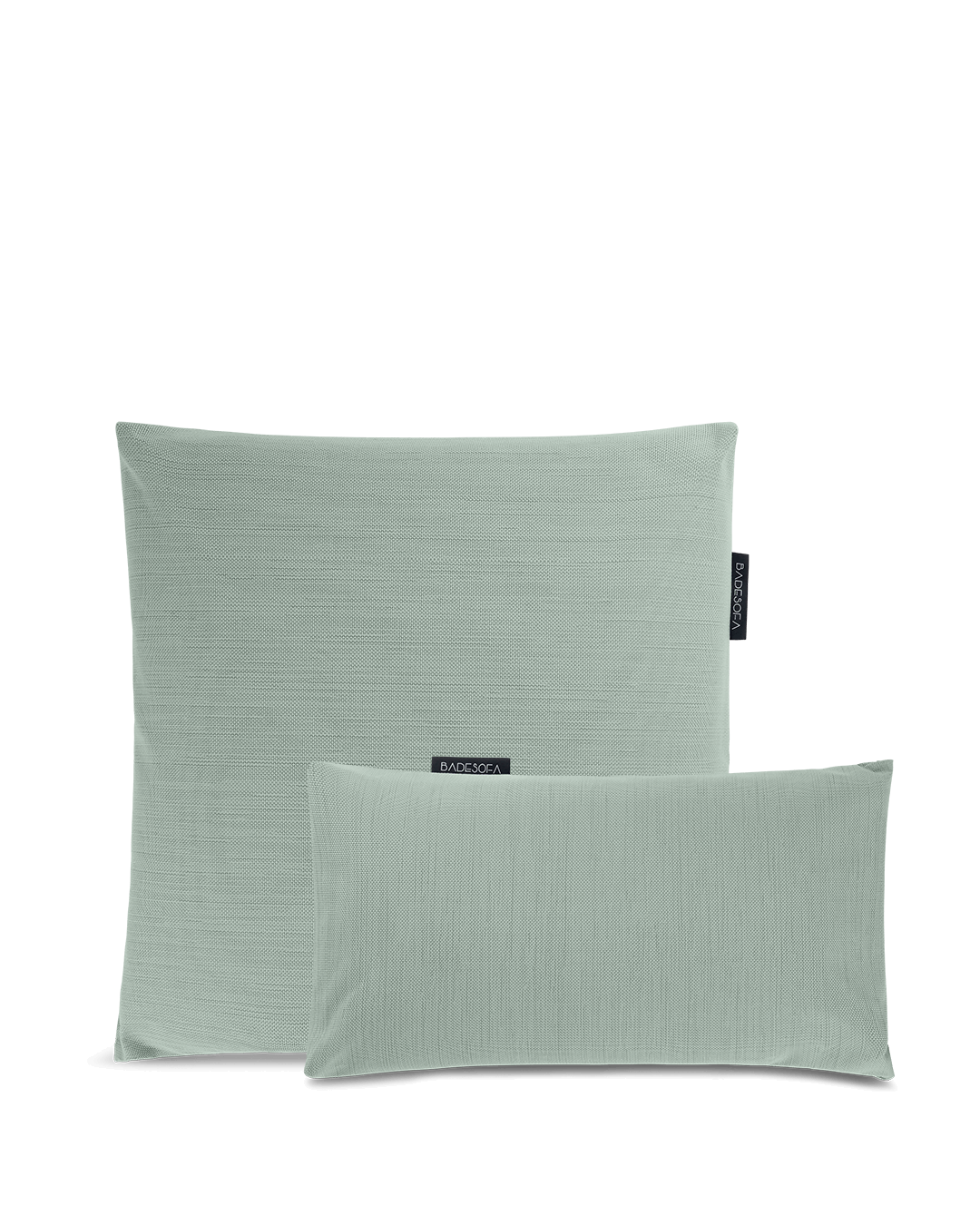 Badesofa Rückenkissen Größe Medium und Fusskissen in Grün