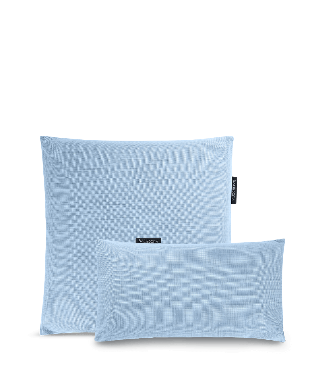 Badesofa Rückenkissen Größe Medium und Fusskissen in Blau