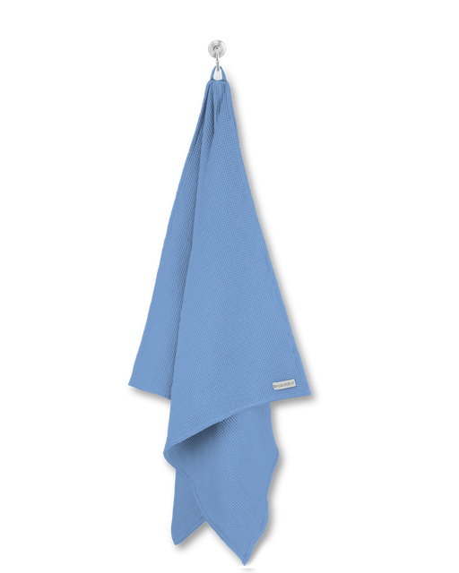 Saunatuch in Blau